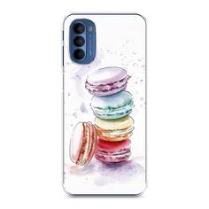 Силиконовый чехол "Пирамидка макарони 2" на Motorola Moto G41 Awog