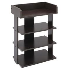 Стеллаж Норд №4, 500х300х764, Венге Клик Мебель