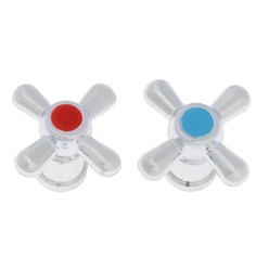 Маховик на смеситель хром крест., под квадратный шток, набор 5 пар РБМ