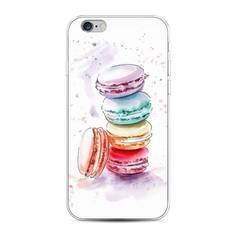 Силиконовый чехол "Пирамидка макарони 2" на Apple iPhone 6S Awog