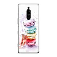 Силиконовый чехол "Пирамидка макарони 2" на Sony Xperia XZ4 Awog