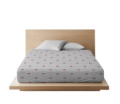 Простыня Ночь Нежна Десанж бордо комп. 7372-3 Поплин 2 сп. 215х175 я