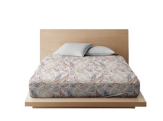 Простыня Ночь Нежна Ральф терракот 9784-1 Поплин ЕВРО 240х220