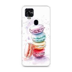 Силиконовый чехол "Пирамидка макарони 2" на ZTE Blade V2020 4G Awog