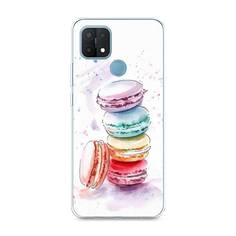 Силиконовый чехол "Пирамидка макарони 2" на Oppo A15s Awog