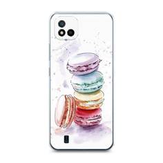 Силиконовый чехол "Пирамидка макарони 2" на Realme C11 (2021) Awog