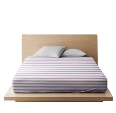 Простыня Ночь Нежна Нежный силуэт лилов. комп. 7534-2 Поплин ЕВРО 240х220