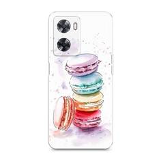 Силиконовый чехол "Пирамидка макарони 2" на Oppo A57 4G Awog