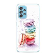 Силиконовый чехол "Пирамидка макарони 2" на Samsung Galaxy A52s Awog