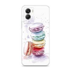 Силиконовый чехол "Пирамидка макарони 2" на Vivo Y55s 5G Awog