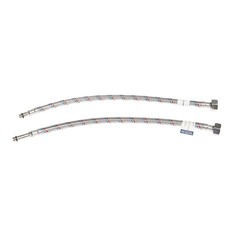 Подводка для смесителя "СТМ",1/2"xM10, 40 см, нерж.сталь, 2 шт. STM