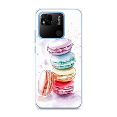 Силиконовый чехол "Пирамидка макарони 2" на Xiaomi Redmi 10A Awog
