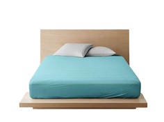 Простыня Ночь Нежна Стиль бирюза комп.7757-19 Поплин 1.5 сп. 215х147 я