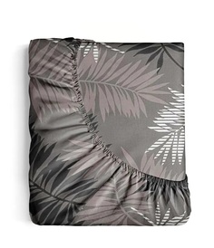 Простыня на резинке Ночь Нежна Тропики осн. 70077-1 Бязь . 200х200х20