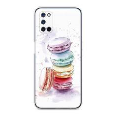 Силиконовый чехол "Пирамидка макарони 2" на Oppo A72 Awog