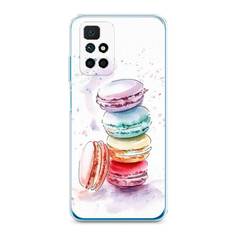 Силиконовый чехол "Пирамидка макарони 2" на Xiaomi Redmi Note 11 4G China Awog