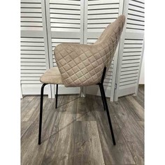 Стул AMARETTO VBP206 античный светло-бежевый/ черный каркас М Сити