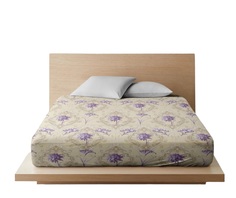 Простыня на резинке Ночь Нежна Лунный свет красн. осн. 7086-1 Бязь 120х200х20