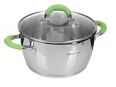 Кастрюля Webber MC-7093 4,2 л серебристый
