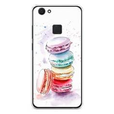 Силиконовый чехол "Пирамидка макарони 2" на Vivo V7 Awog