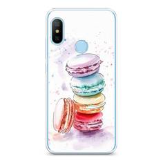Силиконовый чехол "Пирамидка макарони 2" на Xiaomi Redmi 6 Pro Awog