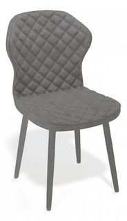 Стул ДИК 239 кож/зам GREY,ножки GREY DIK