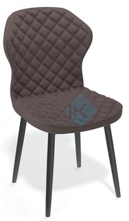 Стул ДИК 239 кож/зам STONE,ножки черные DIK