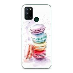 Силиконовый чехол "Пирамидка макарони 2" на Realme 7i Awog
