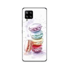 Силиконовый чехол "Пирамидка макарони 2" на Samsung Galaxy A42 Awog