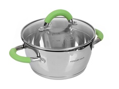 Кастрюля Elan Gallery MC-7091 2,1 л серебристый
