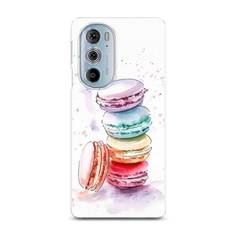 Силиконовый чехол "Пирамидка макарони 2" на Motorola Edge 30 Pro Awog