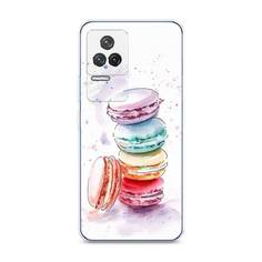 Силиконовый чехол "Пирамидка макарони 2" на Xiaomi Redmi K50 Awog