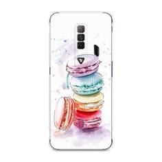Силиконовый чехол "Пирамидка макарони 2" на ZTE Nubia Red Magic 7 Awog