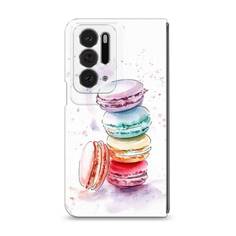 Силиконовый чехол "Пирамидка макарони 2" на Oppo Find N Awog