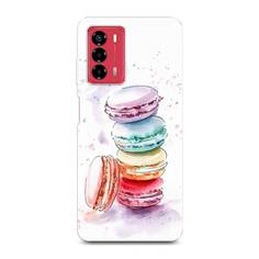 Силиконовый чехол "Пирамидка макарони 2" на ZTE Blade V40 Vita Awog