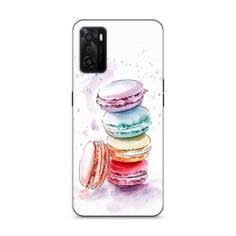 Силиконовый чехол "Пирамидка макарони 2" на Oppo A55s 5G Awog
