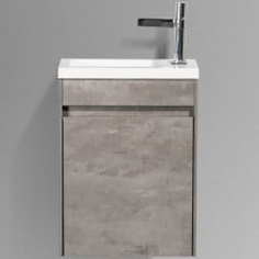 Тумба под раковину BelBagno Pietra Mini 46 L PIETRA MINI-460-1A-SO-SCM-L Stucco Cemento