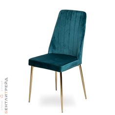 Стул B-trade LH-11 EMERALD (UF910-16)/GOLD (бархат)