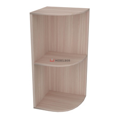 Шкаф навесной торцевой ЭРА ВТ285 Эра Зебрано ПЭ535 ERA