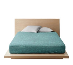 Простыня Ночь Нежна Валери зелен. комп. 7144-3 Поплин ЕВРО 240х220