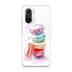 Силиконовый чехол "Пирамидка макарони 2" на Xiaomi Redmi K40 Awog