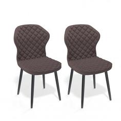 Стул ДИК Dikline 239 кож/зам кож/зам STONE,ножки черные