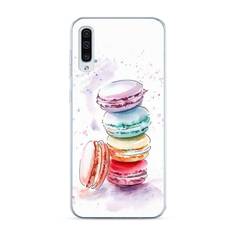 Силиконовый чехол "Пирамидка макарони 2" на Samsung Galaxy A30s Awog