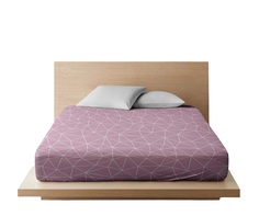 Простыня Ночь Нежна Грань розов. 7352-1 Поплин 2 сп. 215х175 я