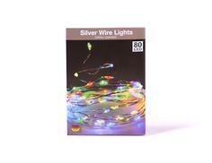 Гирлянда СВЕТЛЯЧКИ, 80 цветных mini LED-ламп, 4 м, Koopman International