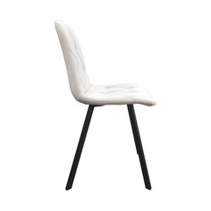 Стул Rokko, велюр матовый бежевый Терминал