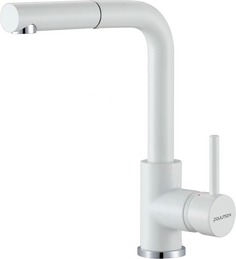 Смеситель Paulmark Kassel Ka214311-431TW для кухонной мойки, белый