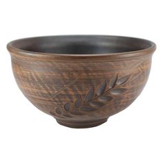 Салатник 691401 "Колос" 0,7л. в-8см. 15х15см. глина Солнечногорская керамика