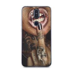 Чехол Awog "Девушка с татуировками" для Nokia 8.1