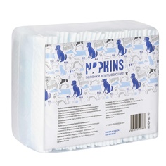 Пеленки для кошек и собак одноразовые Napkins 60 x 40 см, 30 шт